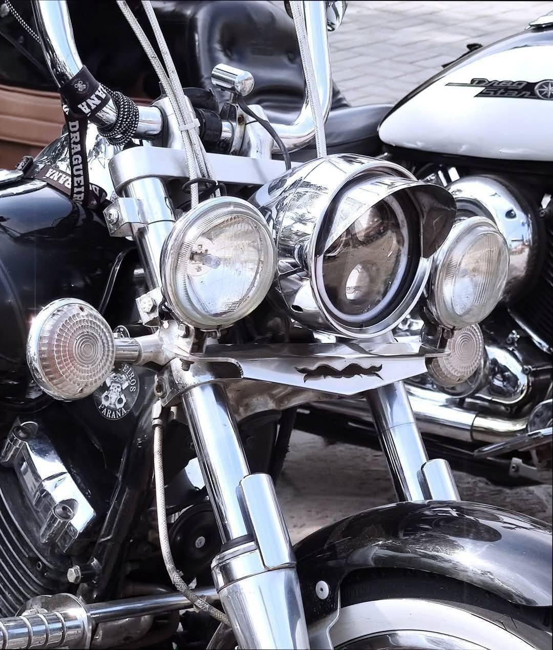 Par de farol auxiliar Custom