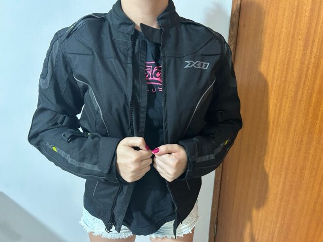 Jaqueta Fem X11 Iron 2 Pret/verde 2 em 1