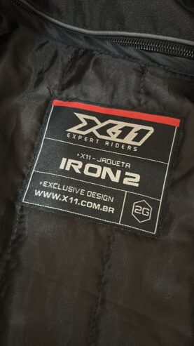 Jaqueta Fem X11 Iron 2 Pret/verde 2 em 1